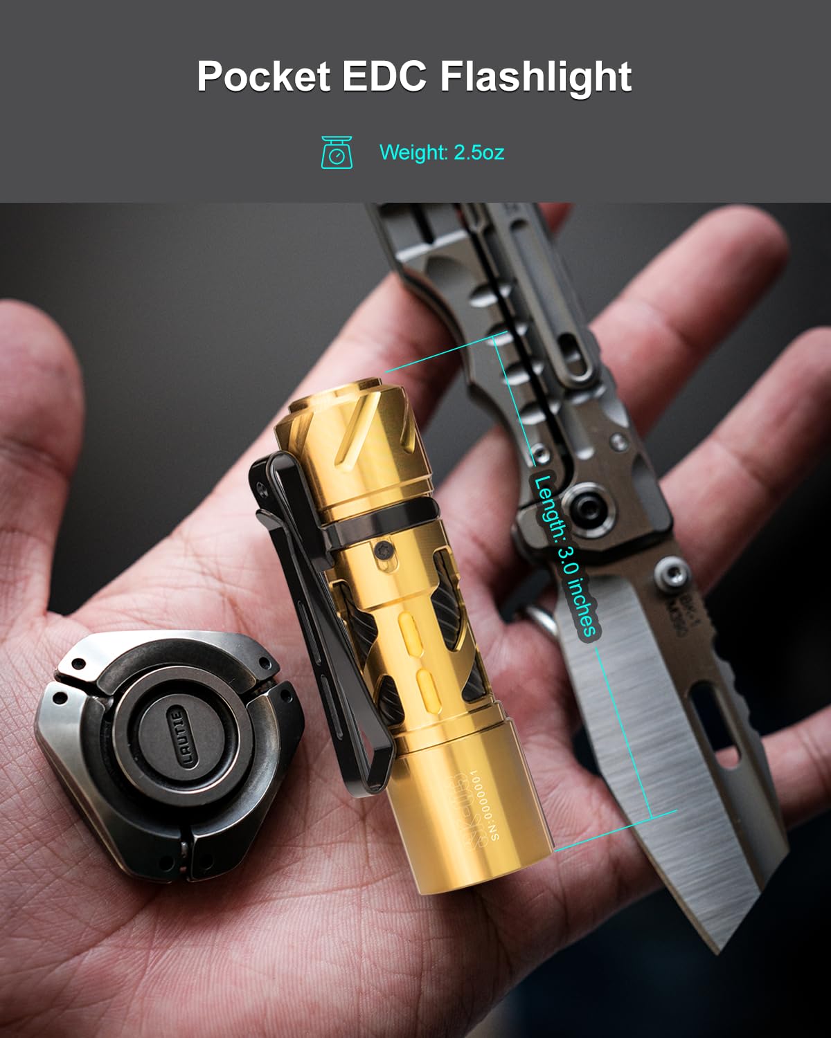 ライト・ランタン LOOP GEAR SK-3 Ti LOOP GEAR SK03 Flashlight Aluminum Grey – LOOPGEAR